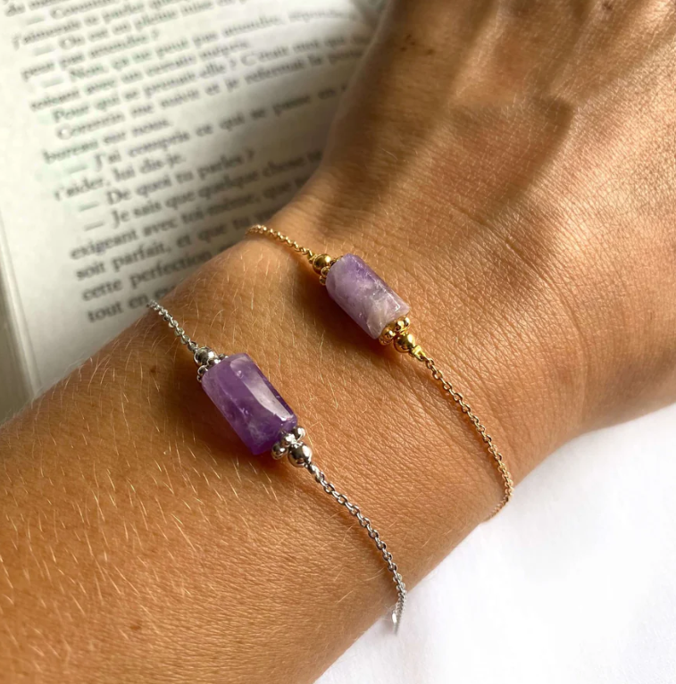 Bracelet Levigata Amethyste