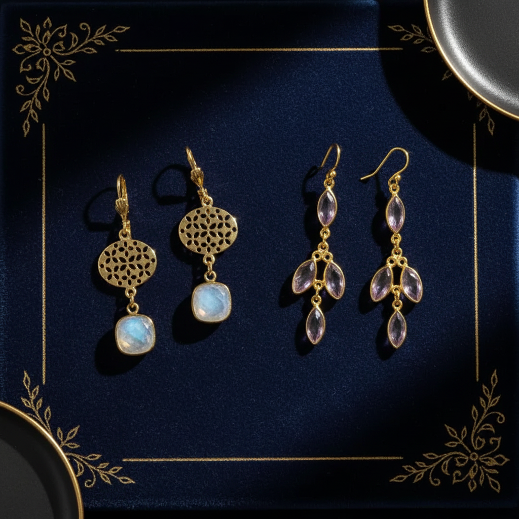 Coffret Signature Élégance – Astrea et Les Glycines, pièces iconiques Eleganza Paris faites main en France