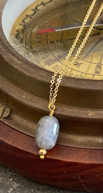 Collier Eclat Labradorite