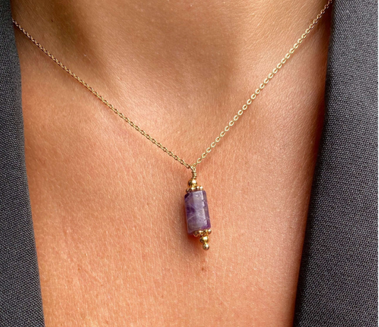 Collier Levigata Amethyste