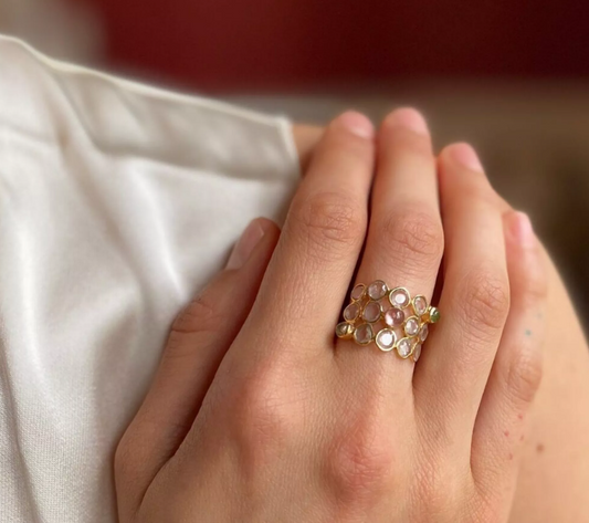 Bague Lueur Cristaline