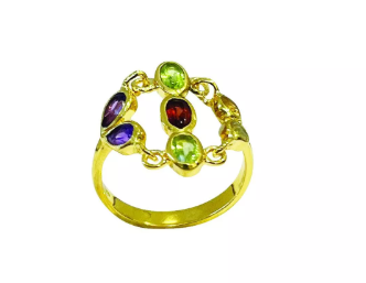 Bague Couronne Précieuse