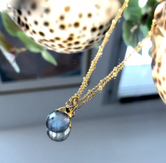 Collier Lueur de labradorite