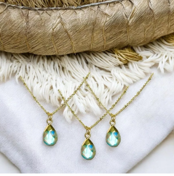 Collier Lueur de labradorite