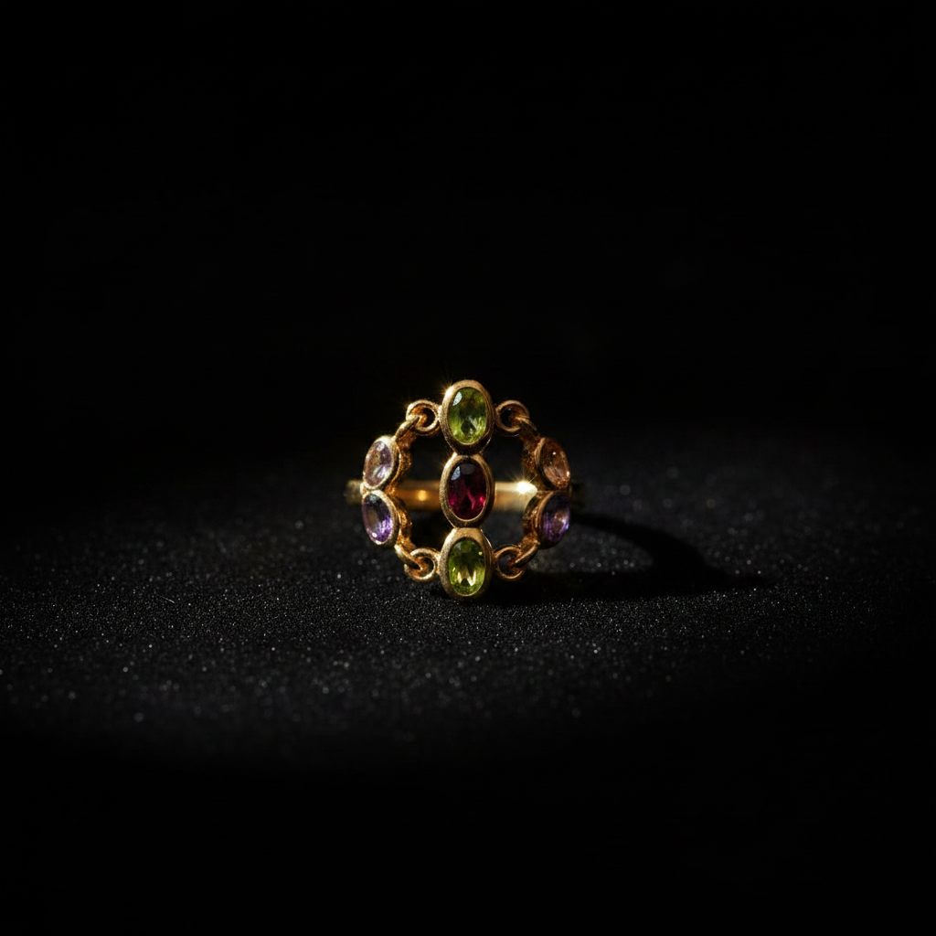 Bague Couronne Précieuse – mise en valeur