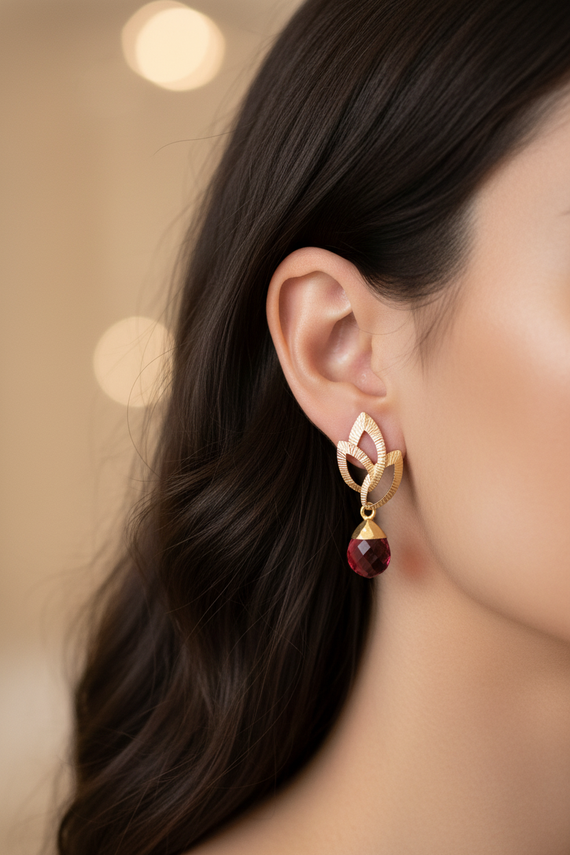 Boucles Victoria Tourmaline - Lifestyle