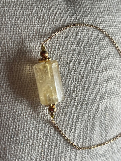 Bracelet Levigata Citrine