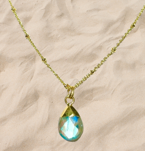 Collier Lueur de labradorite