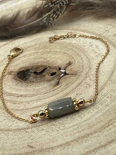 Bracelet Levigata Labradorite