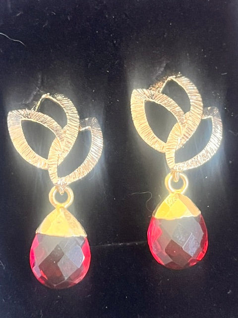 Boucles d'oreilles Folia Tourmaline - coffret